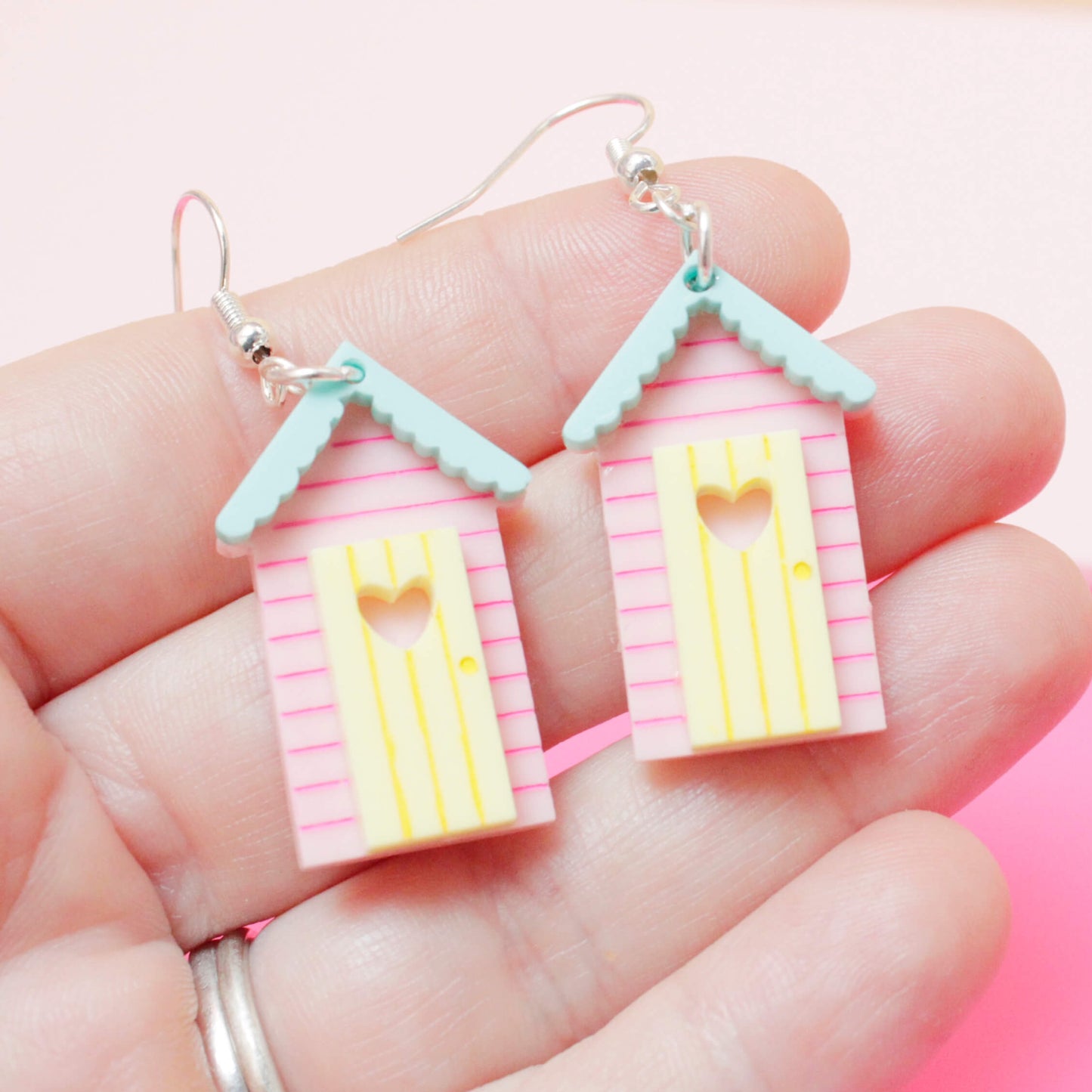 Beach Hut Earrings