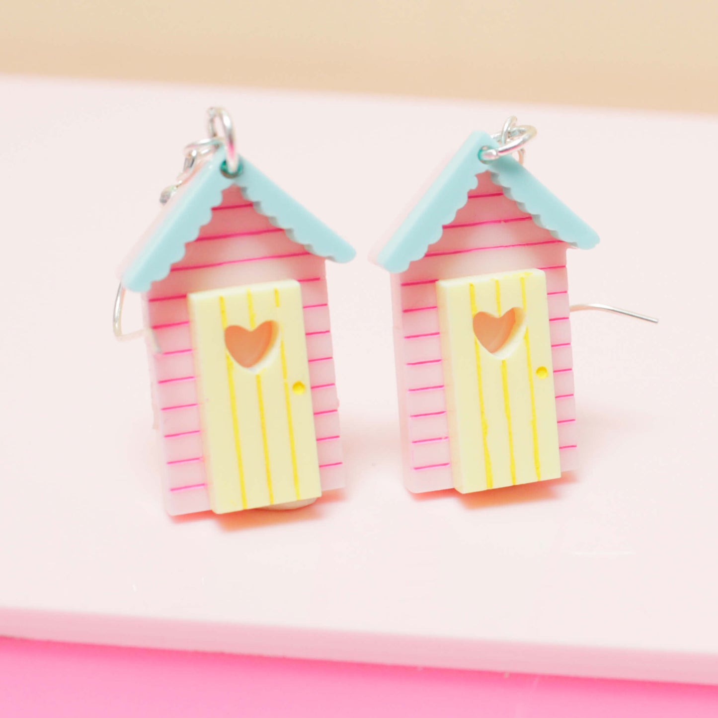 Beach Hut Earrings