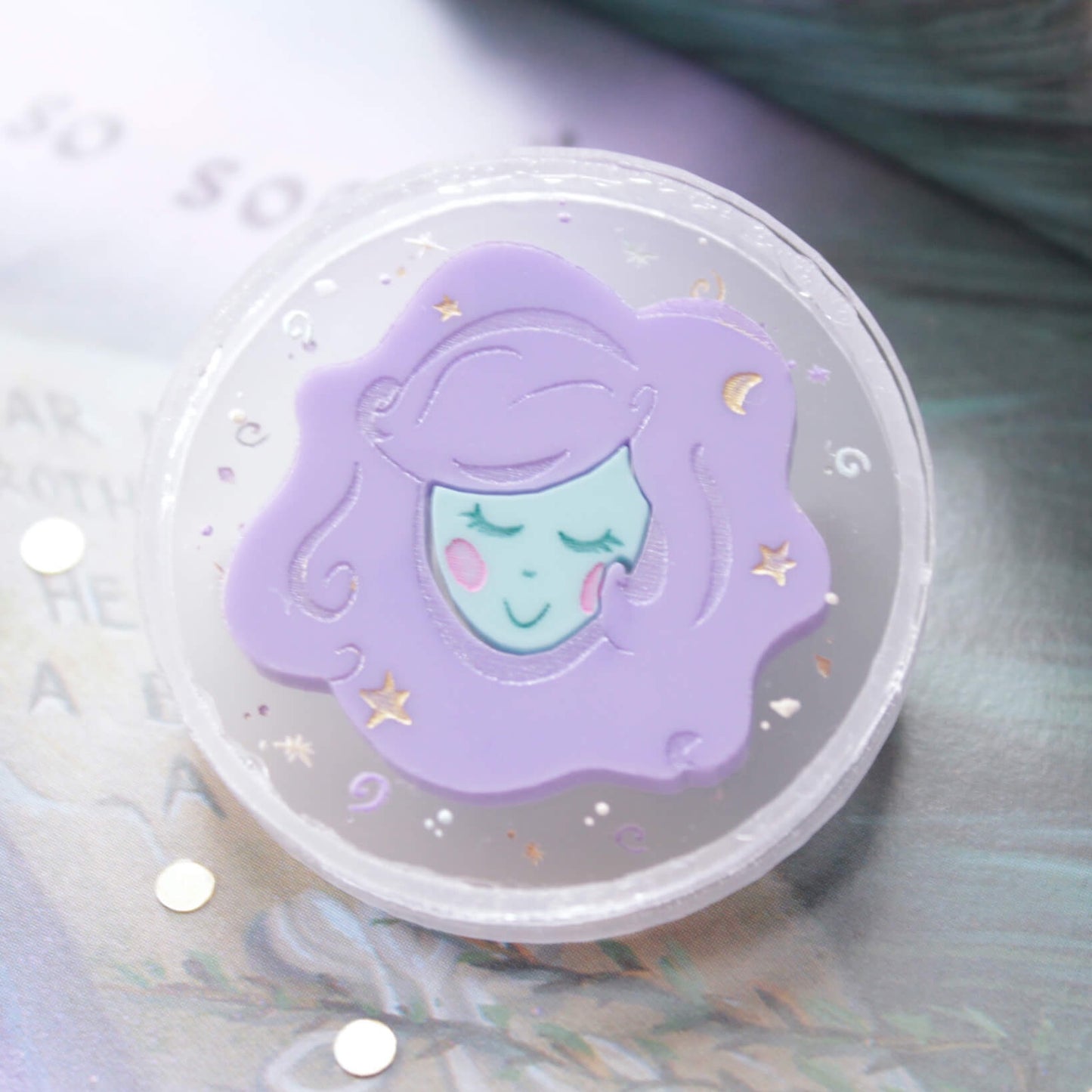 Madame Leota Brooch