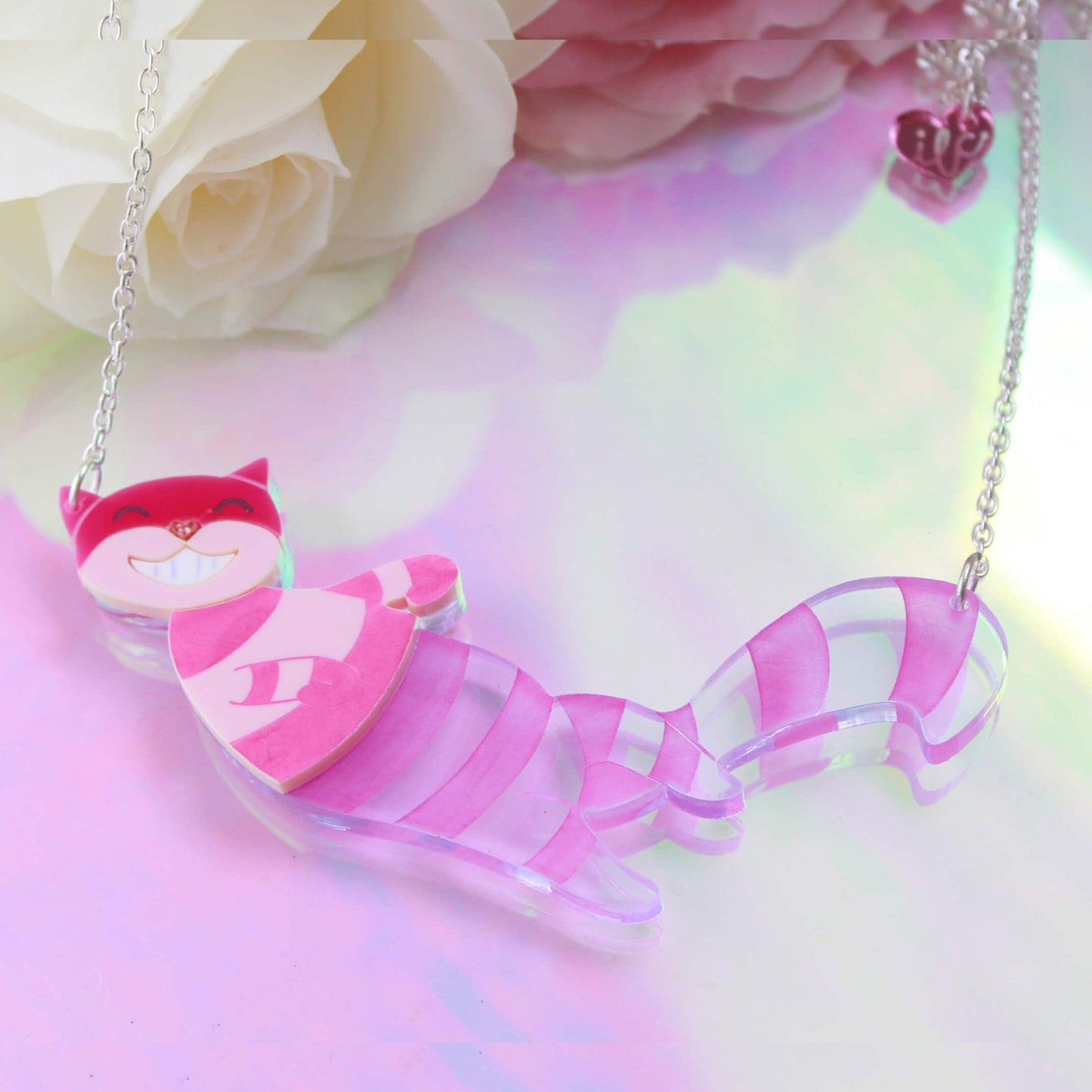 Cheshire Cat Necklace