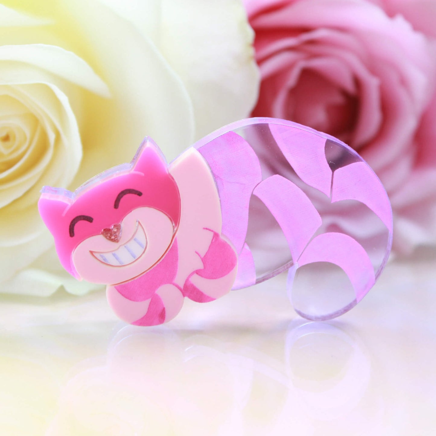 Cheshire Cat Brooch