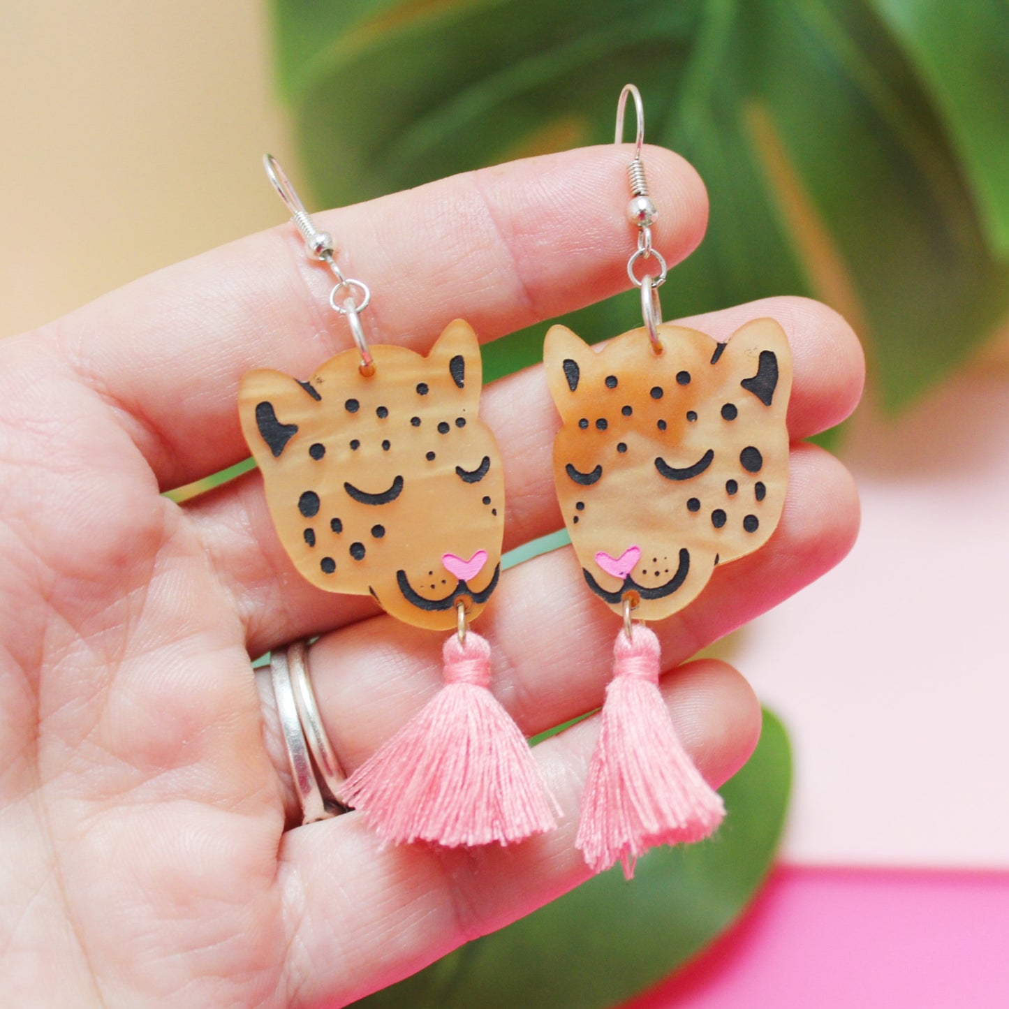 Leopard Earrings