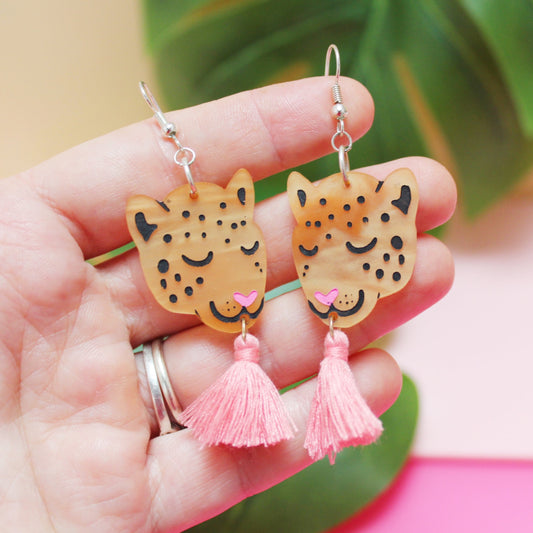 Leopard Earrings