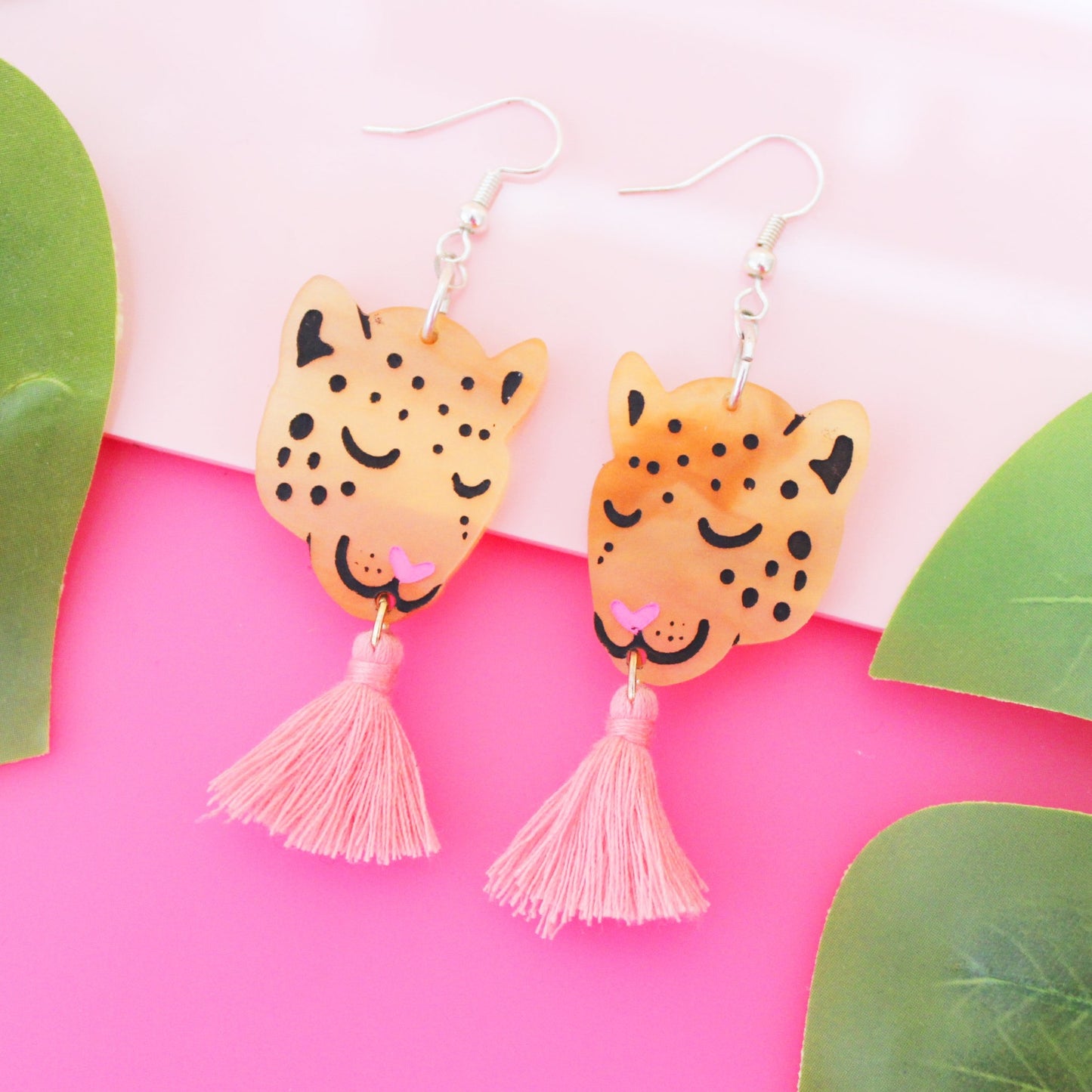 Leopard Earrings