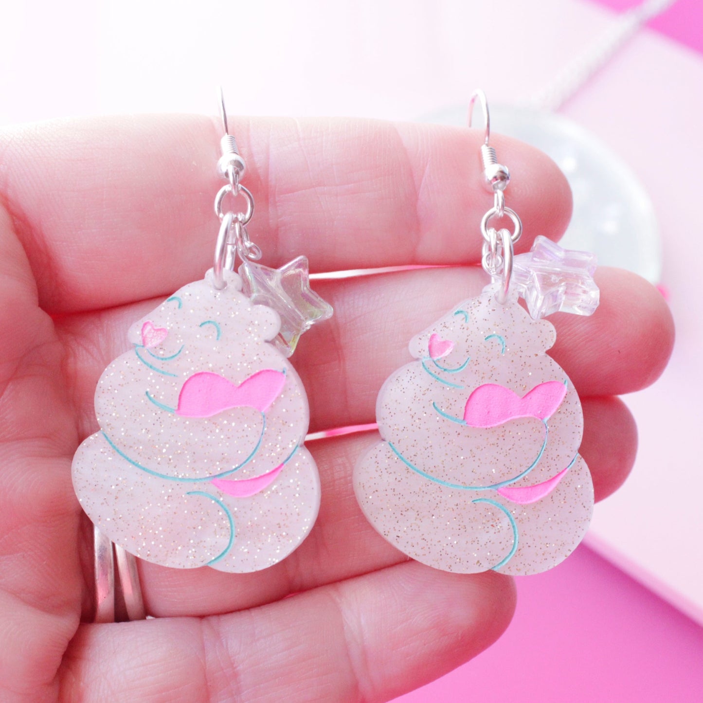 Polar Bear Earrings