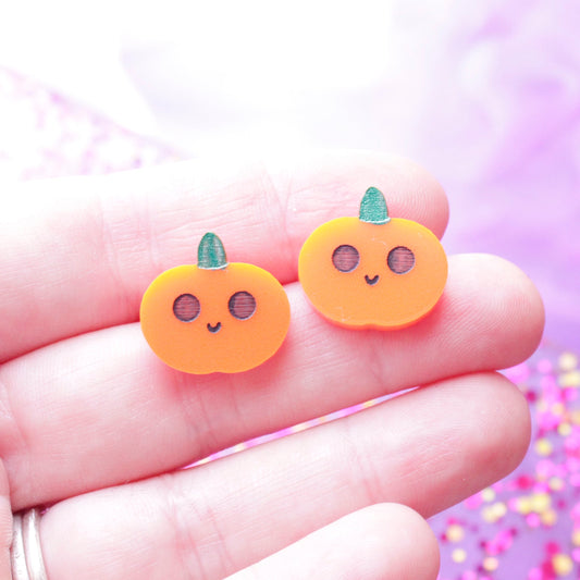 Pumpkin Earrings